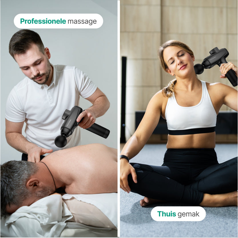Pro Massage Gun 12 Accessoires - Apparaat - Sport en Relax Massage