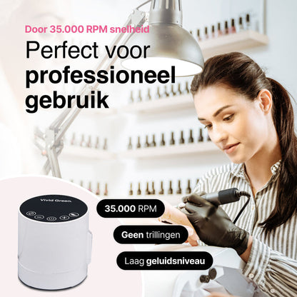 Elektrische Nagelvijl - Nagelfrees Complete Set 35000 RPM