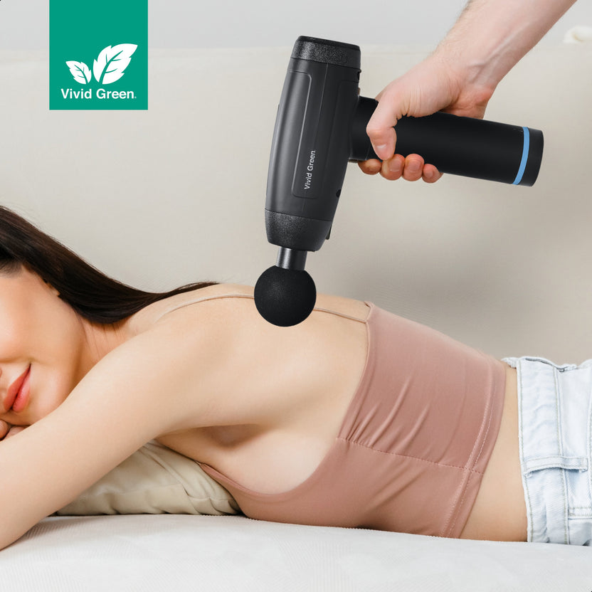 Massage Gun met 6 Opzetstukken & Opbergcase - Professioneel