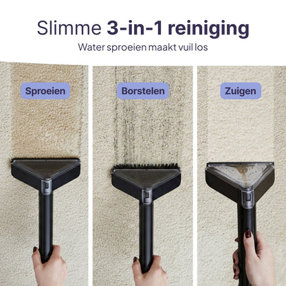 Tapijtreiniger - Krachtige Vlekkenreiniger - Zelfreinigende functie - Diep reinigen