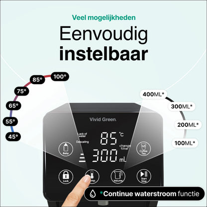 Heetwaterdispenser 3L - 40° 100°