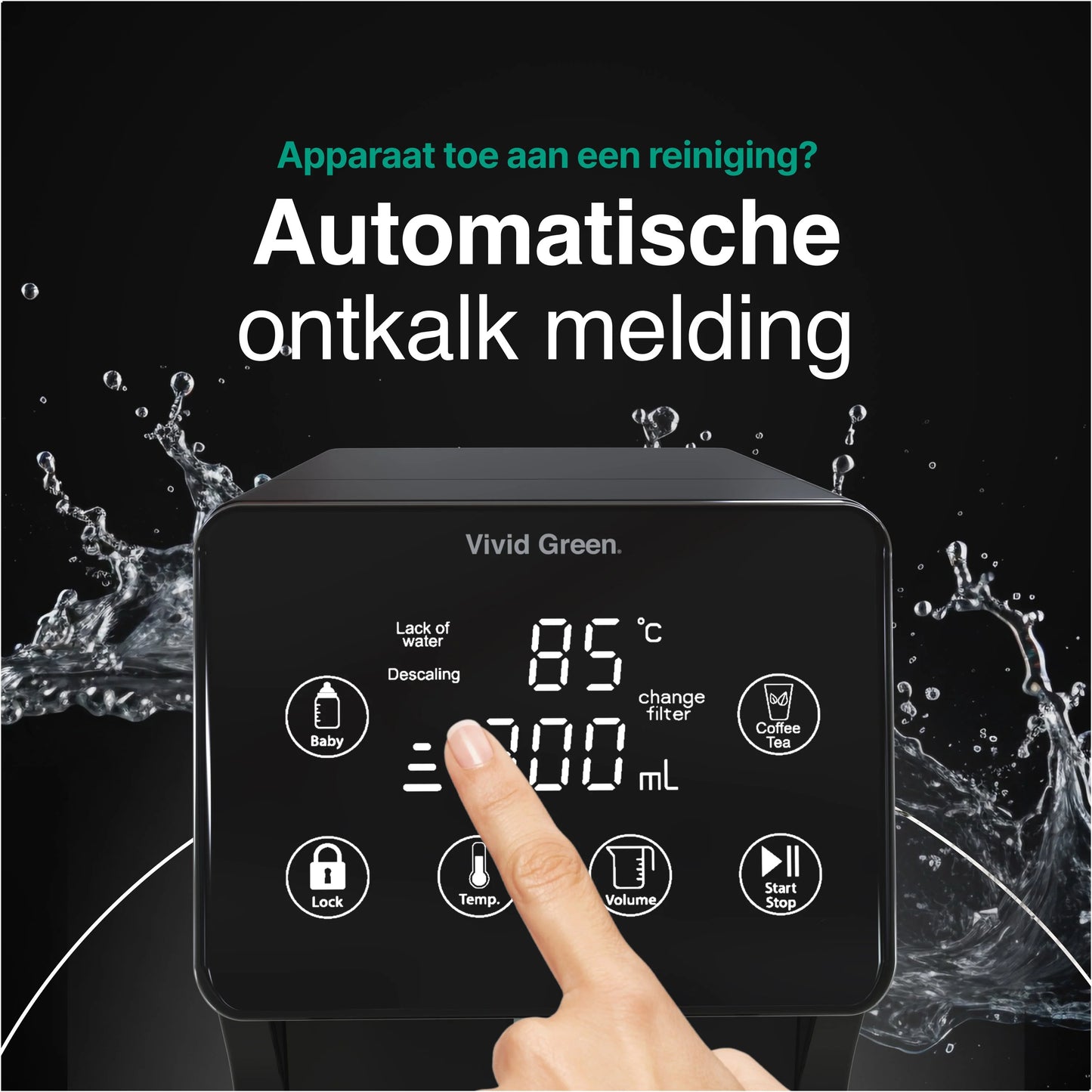 Heetwaterdispenser 3L - 40° 100°