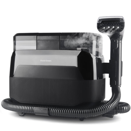 Vlekkenreiniger 1650W - Tapijtreiniger & Stoomreiniger - 5 Opzetstukken - Meubelreiniger - Bank Reiniger Machine - Zetelreiniger