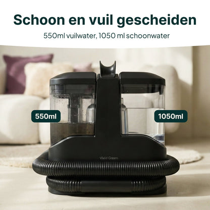 Vlekkenreiniger Compact - Tapijtreiniger - 5 Opzetstukken