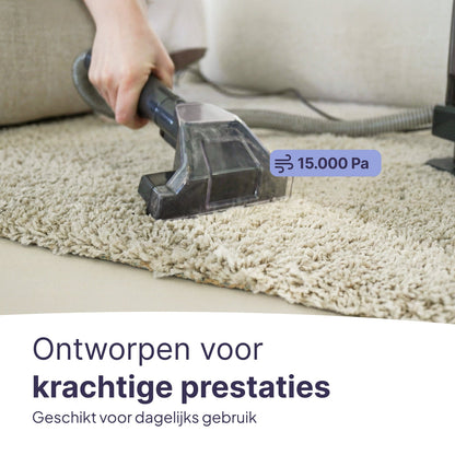Vlekkenreiniger - Krachtige Tapijtreiniger - 4 Opzetstukken