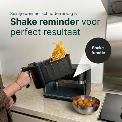 Airfryer 11L - Dubbele Mand - PFAS-vrij