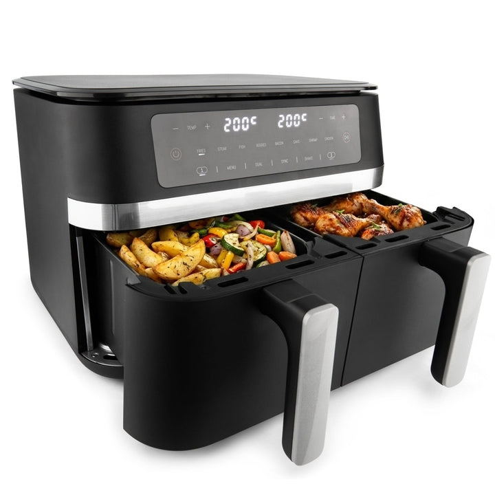 Airfryer 11L - Dubbele Mand - PFAS-vrij