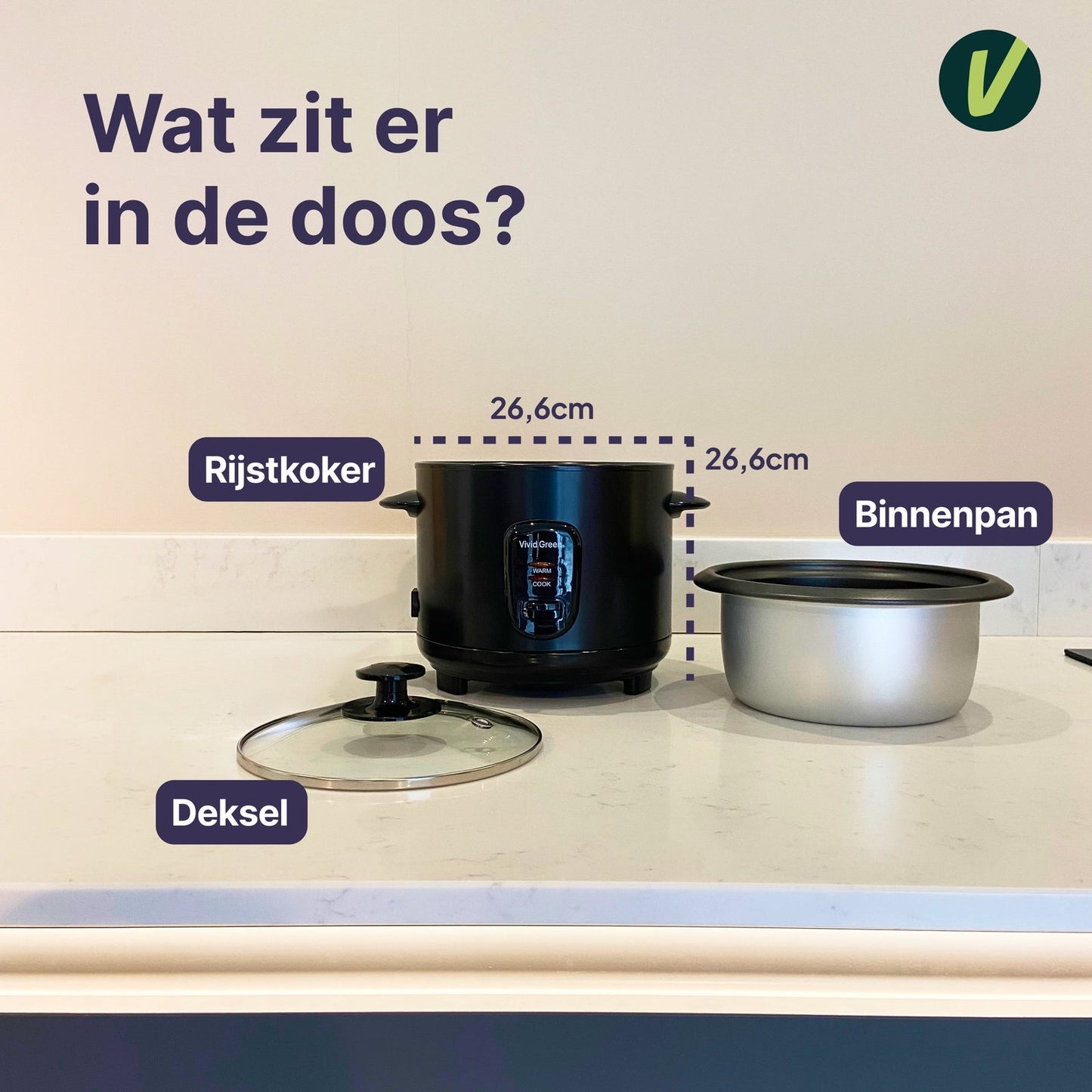 Rijstkoker 1.5L