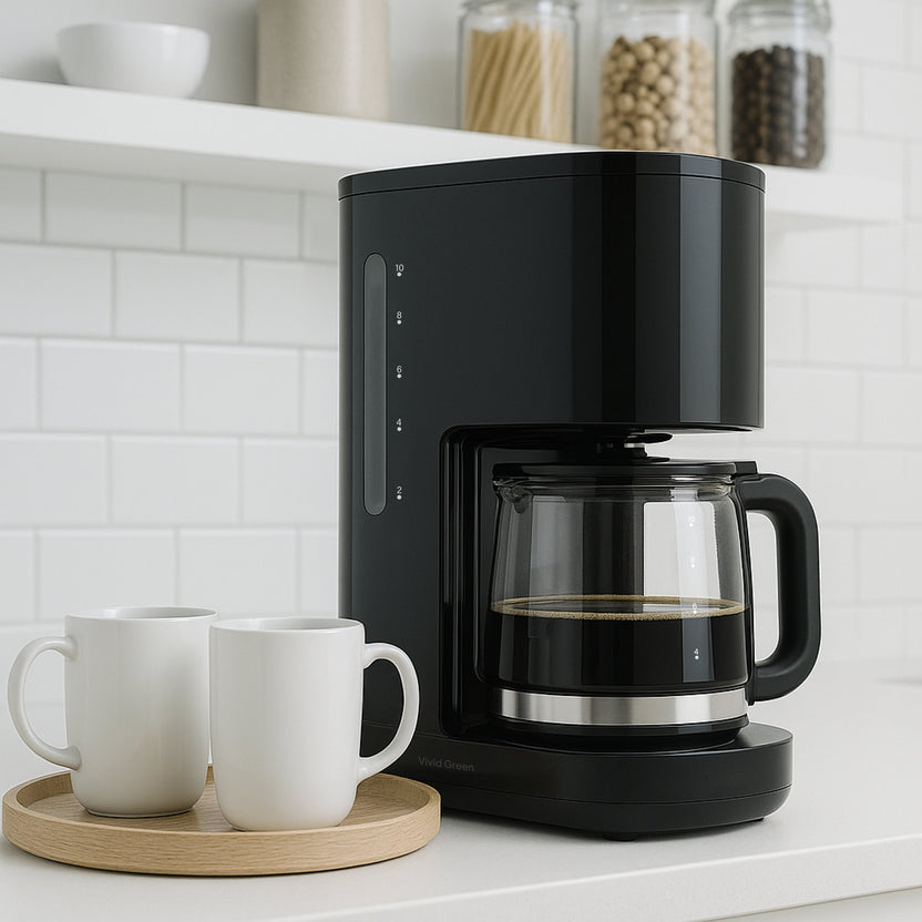 Koffiezetapparaat Filterkoffie 1,25 Liter Met Glazen Kan
