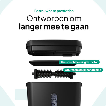 Papierversnipperaar - Compacte Papiervernietiger 8 Liter