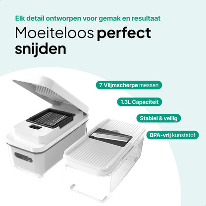 Groentesnijder Multifunctioneel & Mandoline Keukensnijder - 13-delig