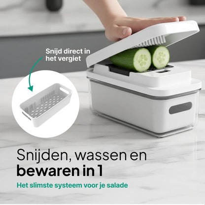 Groentesnijder Multifunctioneel & Mandoline Keukensnijder - 13-delig