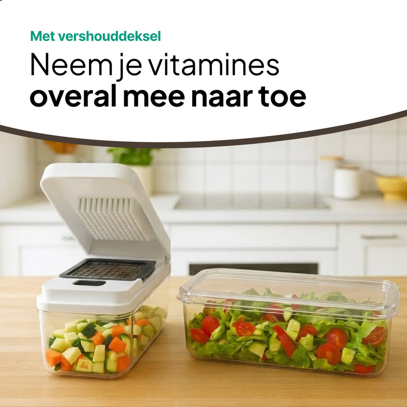 Groentesnijder Multifunctioneel & Mandoline Keukensnijder - 13-delig