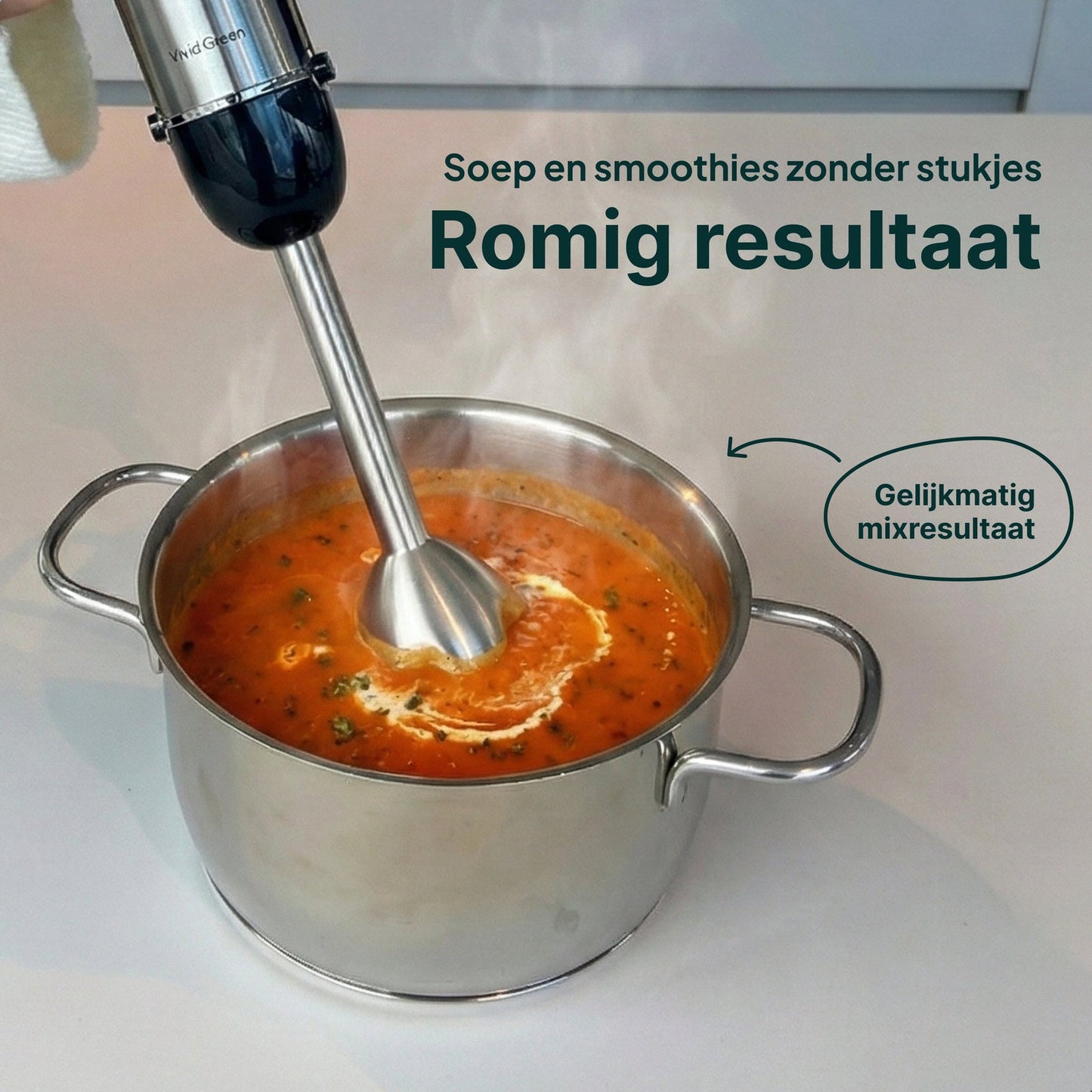 Staafmixer met Maatbeker - 1000W - Vaatwasserbestendig