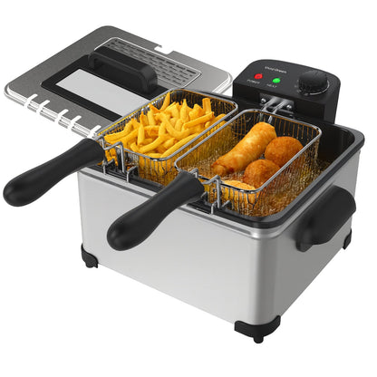 Frituurpan - 5 Liter - 3 Manden -  Friteuse