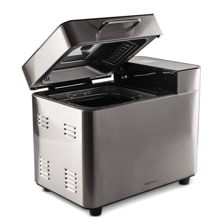 Broodbakmachine - Warmhoudfunctie & Timer - 600W - RVS