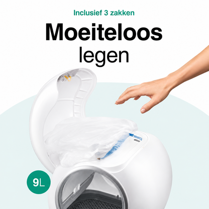Automatische kattenbak -Zelfreinigende Kattenbak Inclusief App - 65L - 4 standen