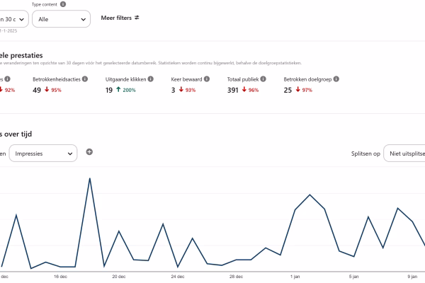 Hoeveel pins per dag zijn ideaal op Pinterest voor meer verkeer naar je website? Pintereststatistieken blog eerste maand
